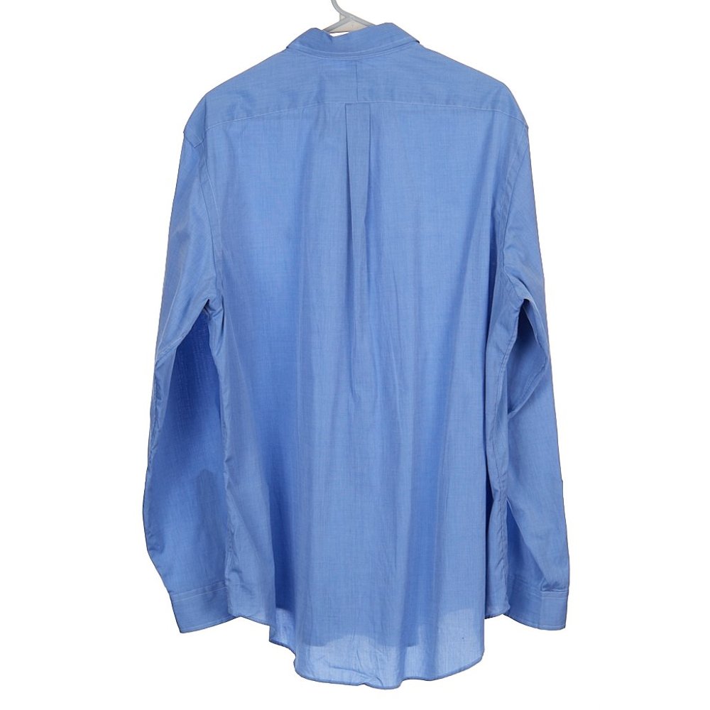 Ralph Lauren Cotton Blue Stretch Button Down Men's XL - Picture 7 of 7